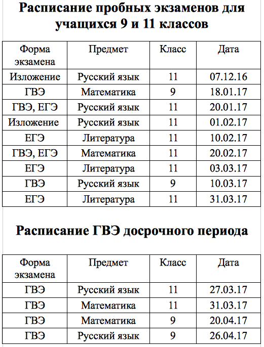 Расписание 43 автобуса красноярск. Расписание пробных экзаменов. График экзаменов.