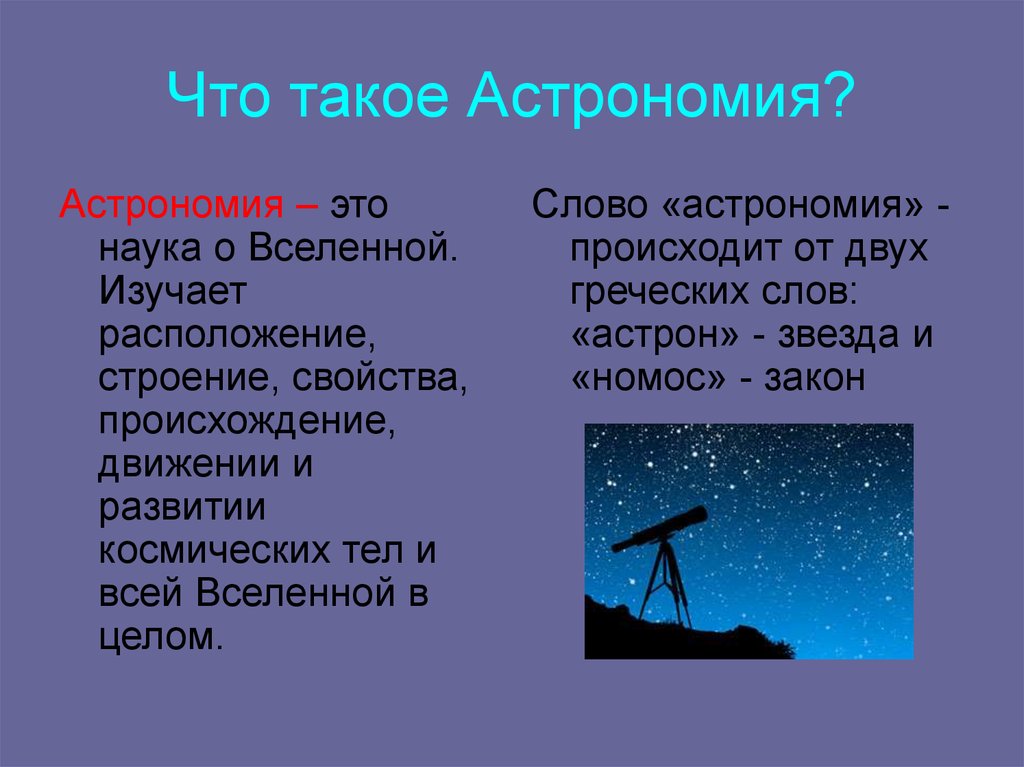 Современные проблемы астрономии презентация по астрономии