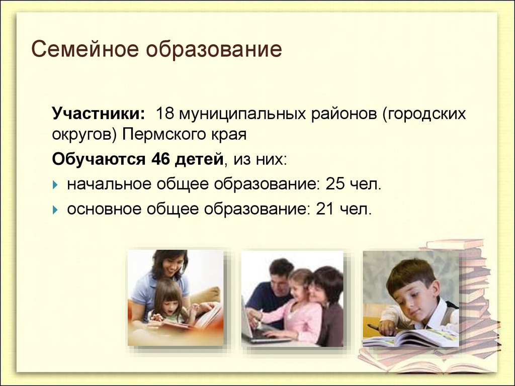 Образование семьи 18. Семейное образование. Семейное образование презентация. Семья и образование. Семейная форма образования.