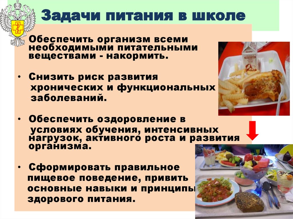 Предоставление питания. Задачи правильного питания. Задачи по правильному питанию. Задачи по организации питания в школе. Задачи правильное питание в школе.