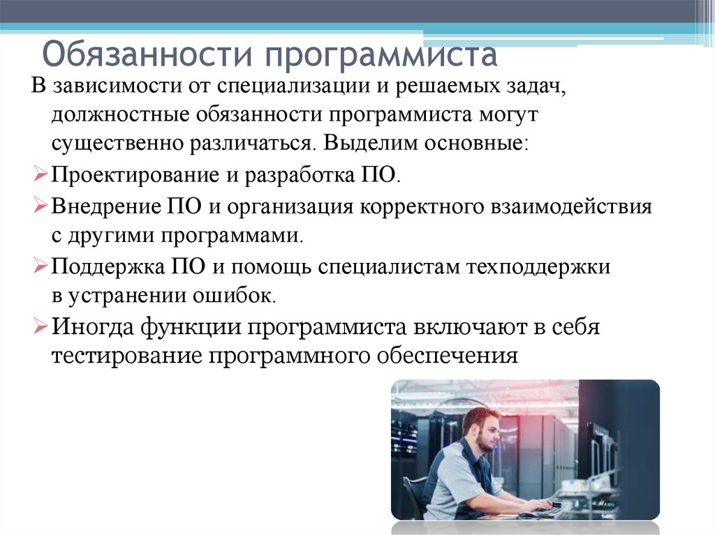 Какие параметры и ограничения можно выделить в вашем проекте программист