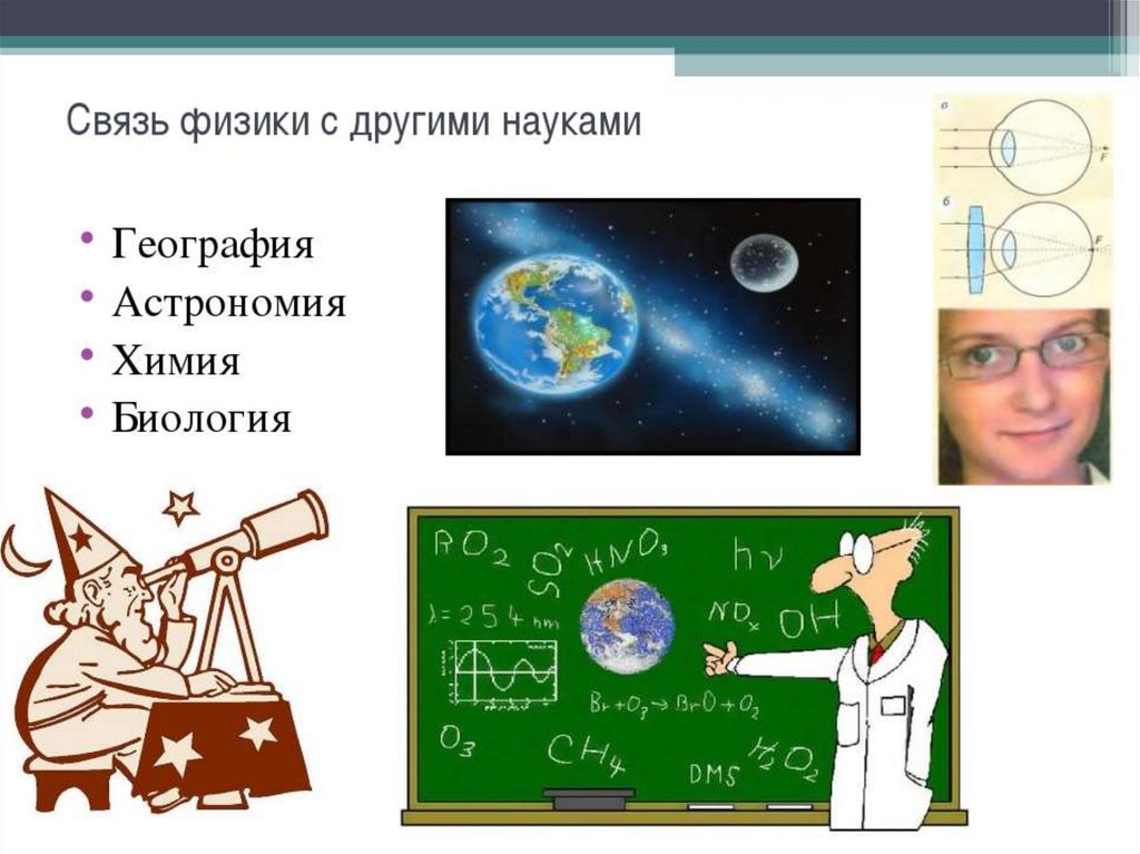 Физика в астрономии презентация