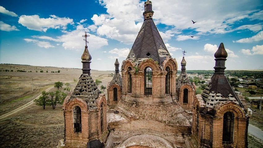 Станица Голубинская Калачевский район Церковь