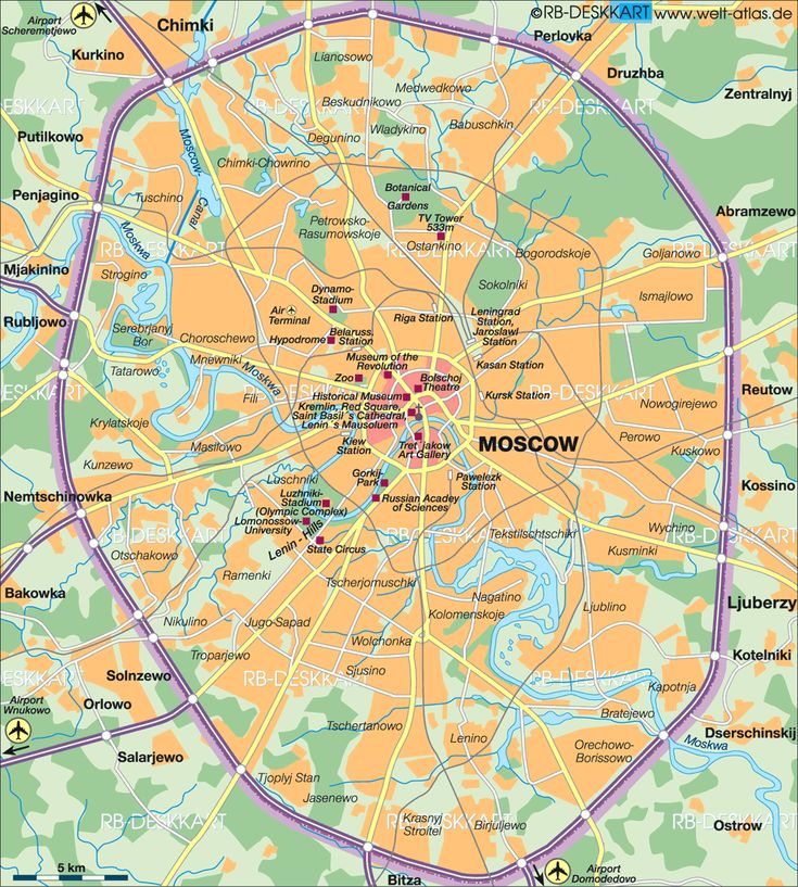 Карта москвы 2023г