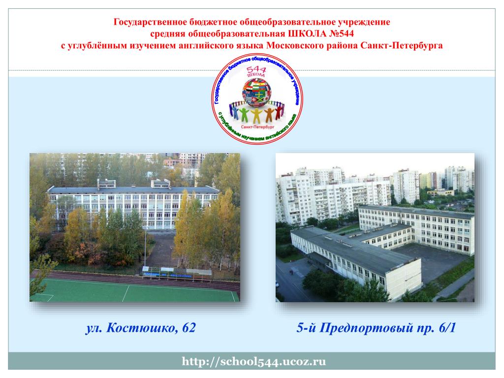 Общеобразовательные учреждения московского района