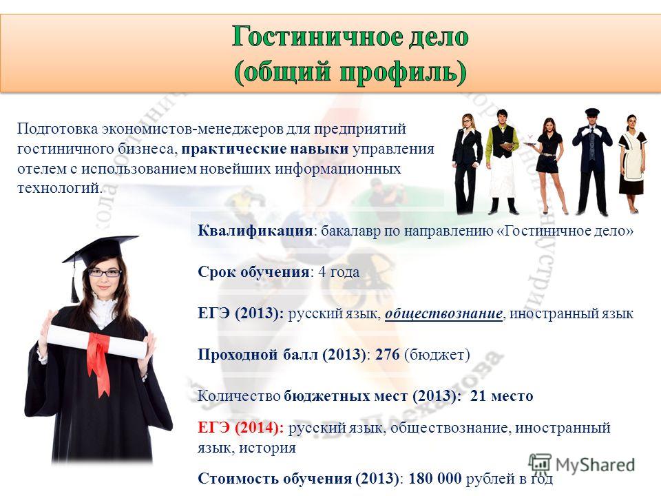 Что надо сдавать после 9 класса. Квалификация бакалавр. Гостиничное дело бакалавр.