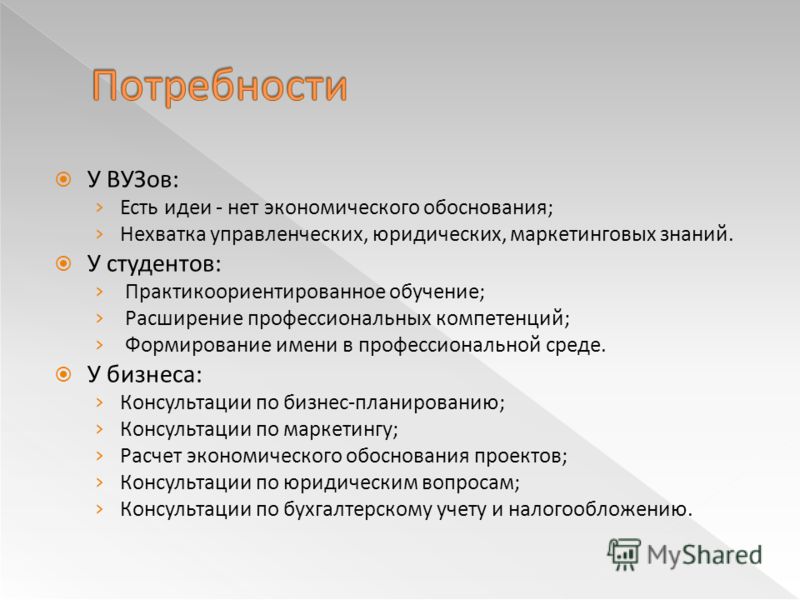 Потребности и институты