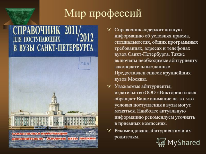 Справочник вузов СПБ. Университеты Питера список. Институты Санкт-Петербурга список. Справочник учебных заведений Санкт-Петербурга.