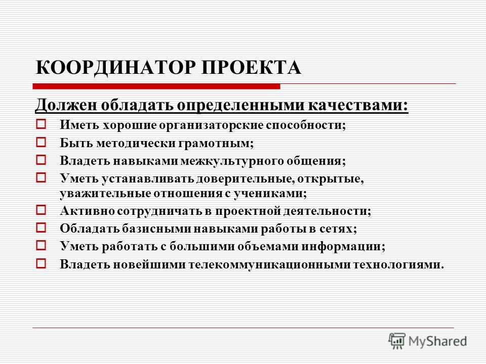 Должностная инструкция аналитика проектов