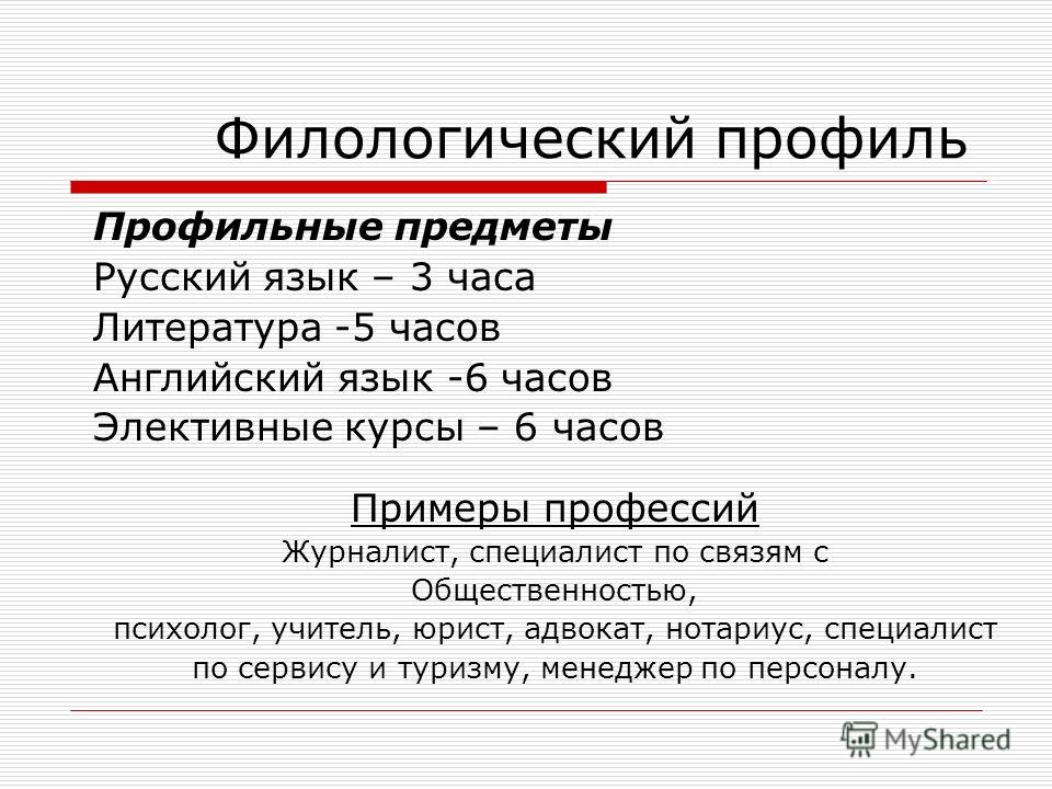 Филология работа