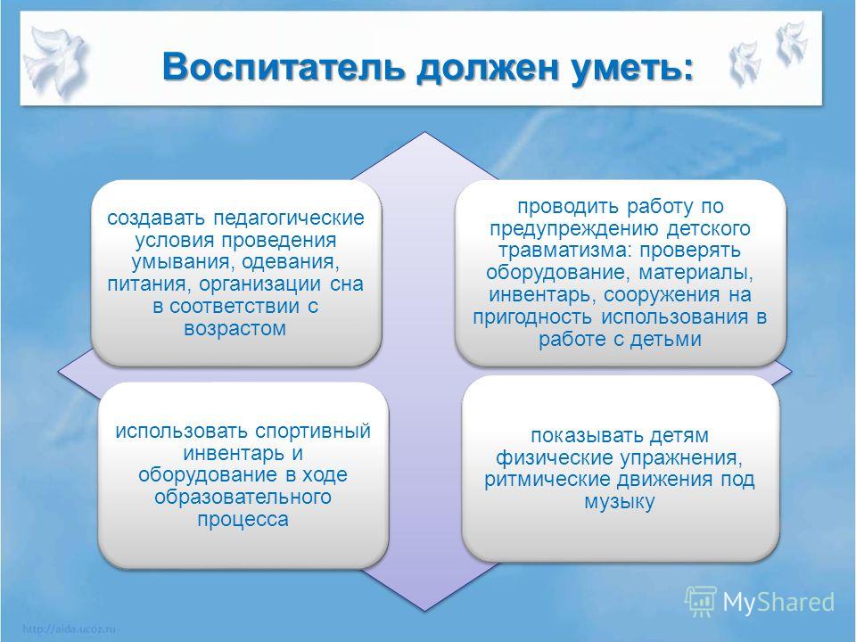 Воспитатель должен. Что должен уметь воспитатель. Условия для проведения умывания. Методика организации и проведения умывания. Условия проведения умывания в соответствии с возрастом.