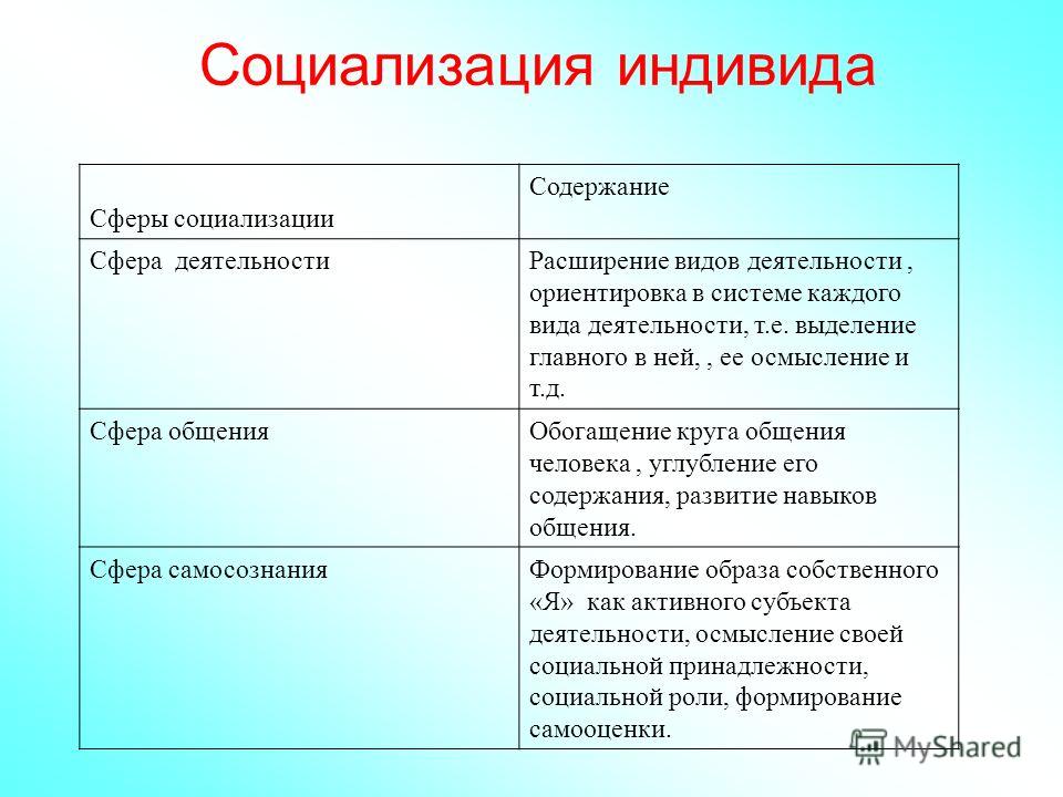 План по социализации егэ обществознание