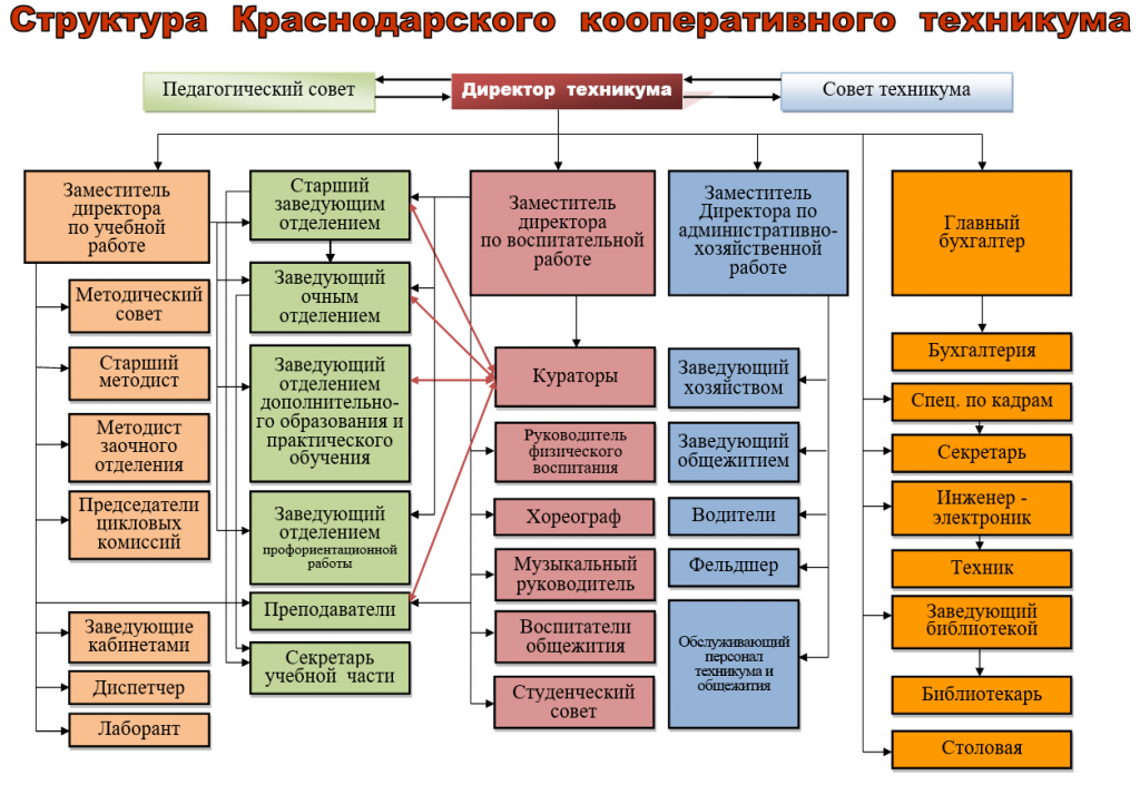 Заместитель директора по учебной работе