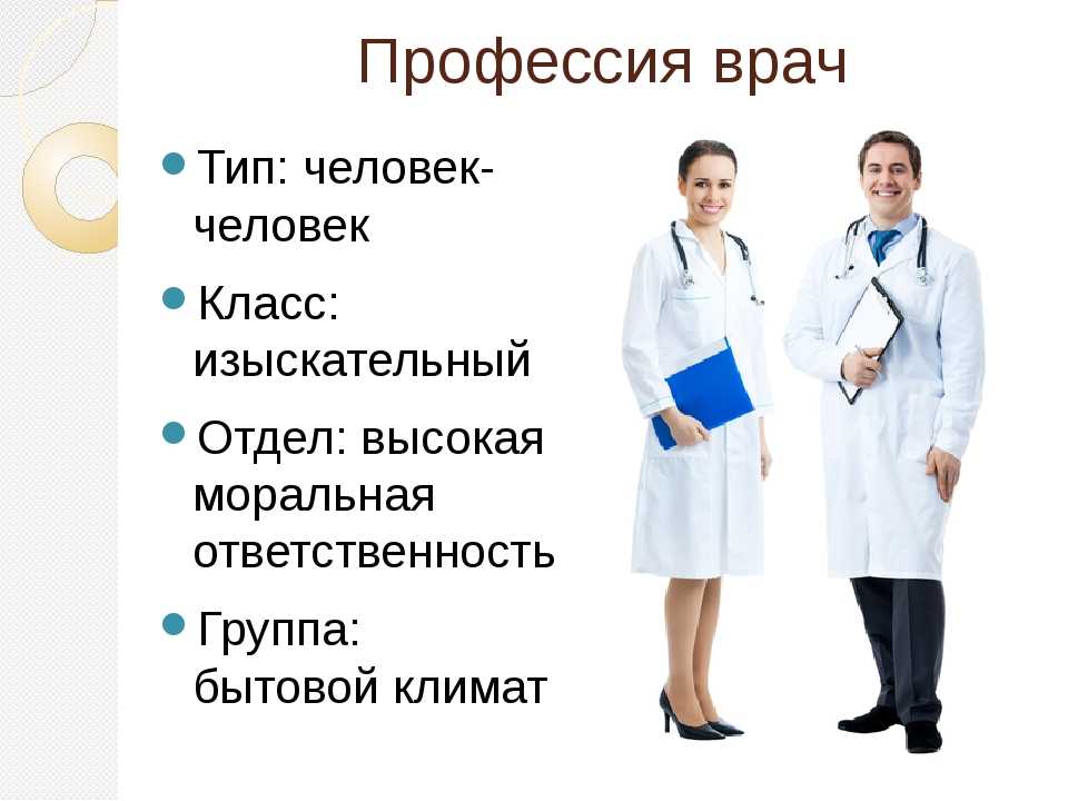 Какие есть врачи профессии