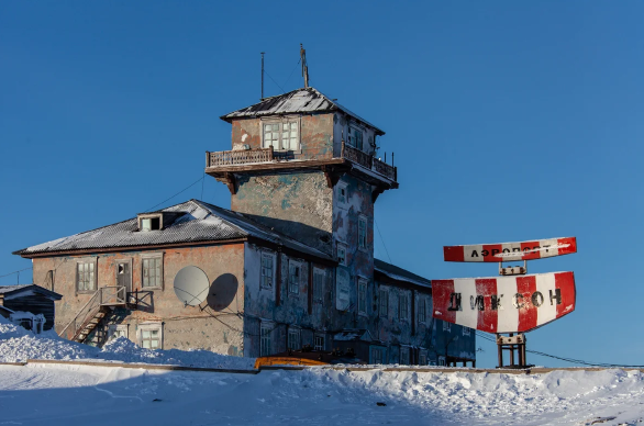 Карта диксон поселок