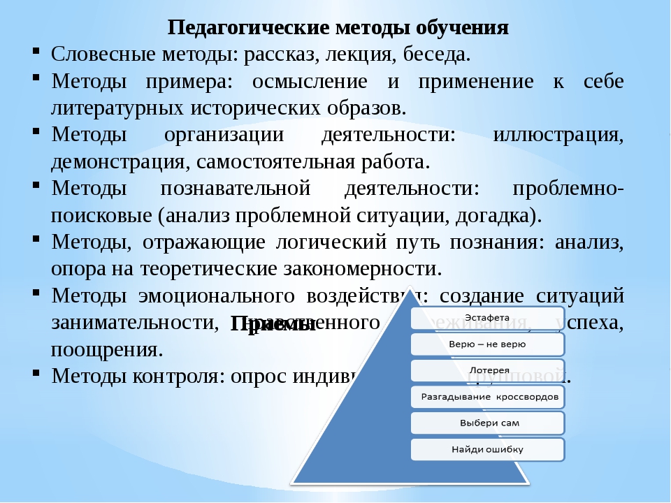 Образец как метод обучения