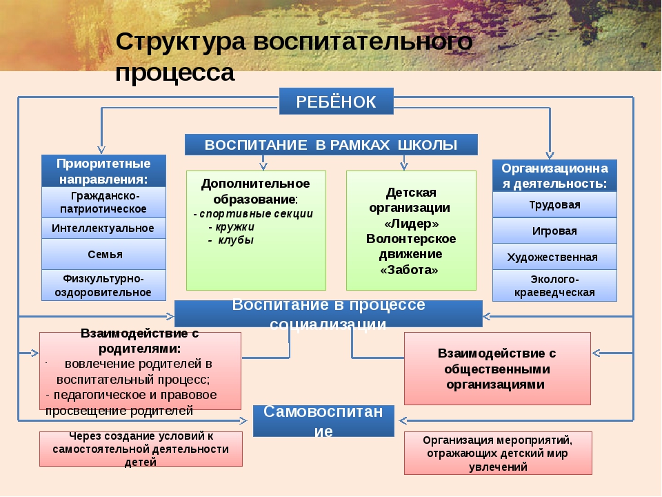 Презентация воспитательная система 6 класса