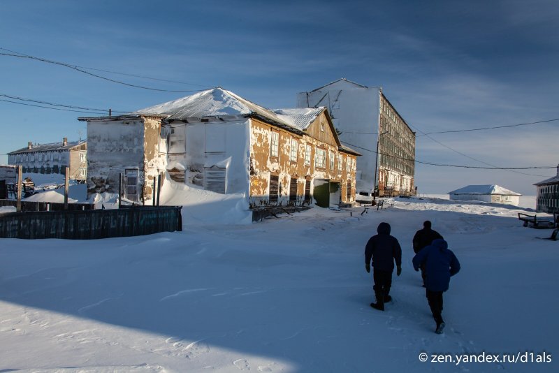 Карта диксон поселок