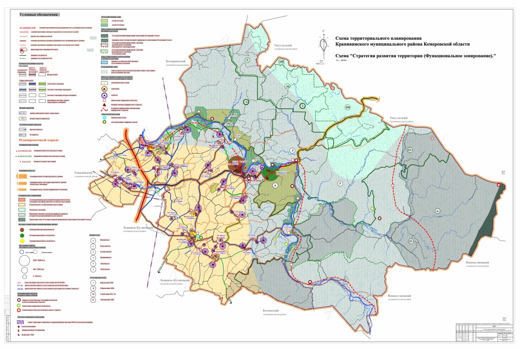 Схема территориального планирования кемеровской области