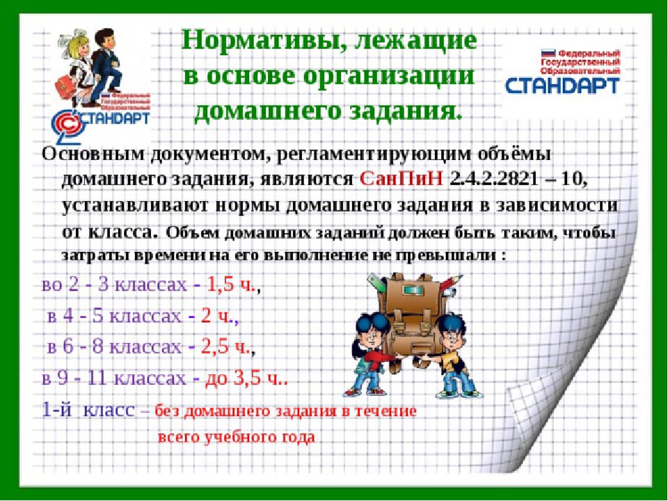 Фгос домашнее задание. Норма выполнения домашнего задания в 3 классе. Объем домашних заданий в начальной школе. Нормы домашнего задания в начальной школе. Объём домашнего задания в начальной школе по САНПИН.