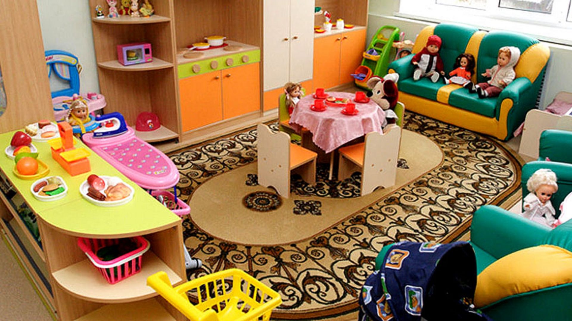 Мебель для группы раннего возраста в детском саду